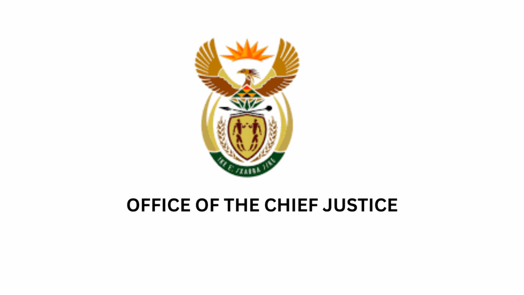 ADMINISTRATION CLERK VACANCY AT OFFICE OF THE CHIEF JUSTICE REF(2025/130/OCJ)