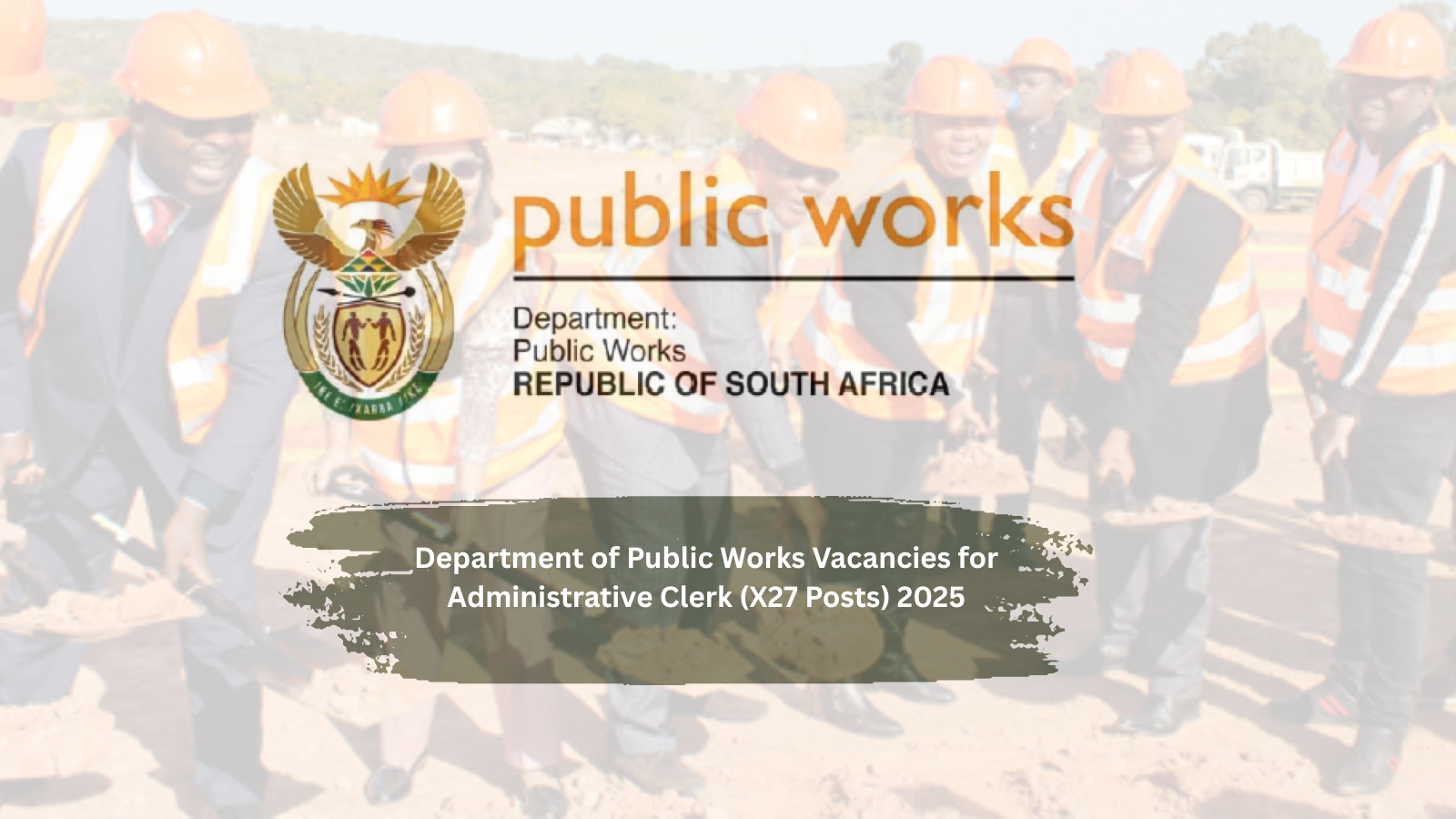 Applicationform.co.za (47) Department of Public Works Vacancies