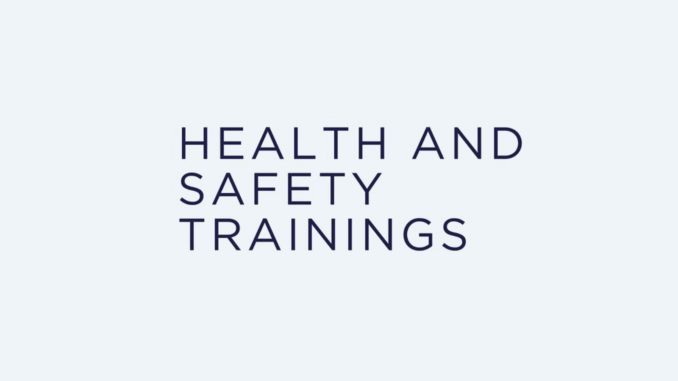 Free Health and Safety Training