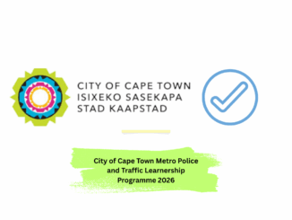 City of Cape Town Metro Police and Traffic Learnership Programme 2026