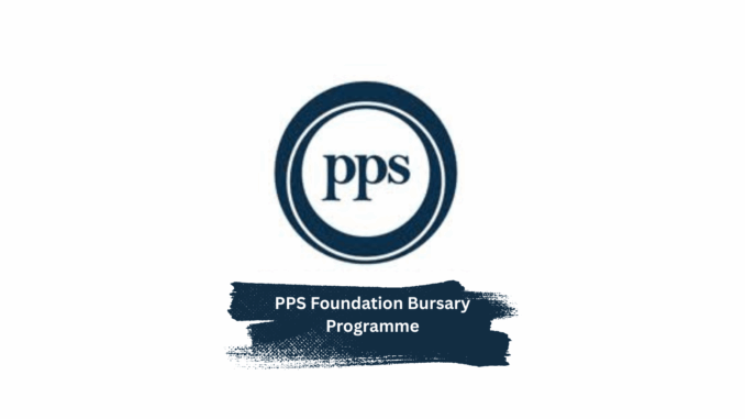 applicationform (15) PPS Foundation Bursary Programme 2026