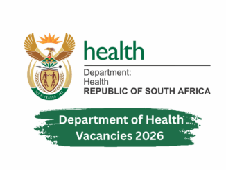 Department of Health Vacancies 2026