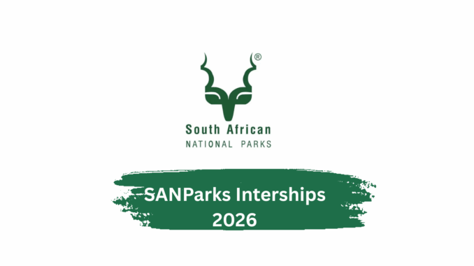SANParks Internship Programme 2026