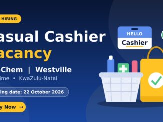 Dis-Chem Casual Cashier